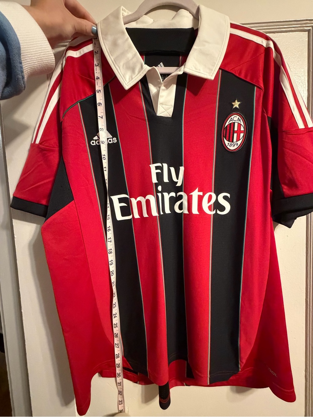 adidas 2012-13 AC Milan Football Soccer Jersey - Picture 7 of 8